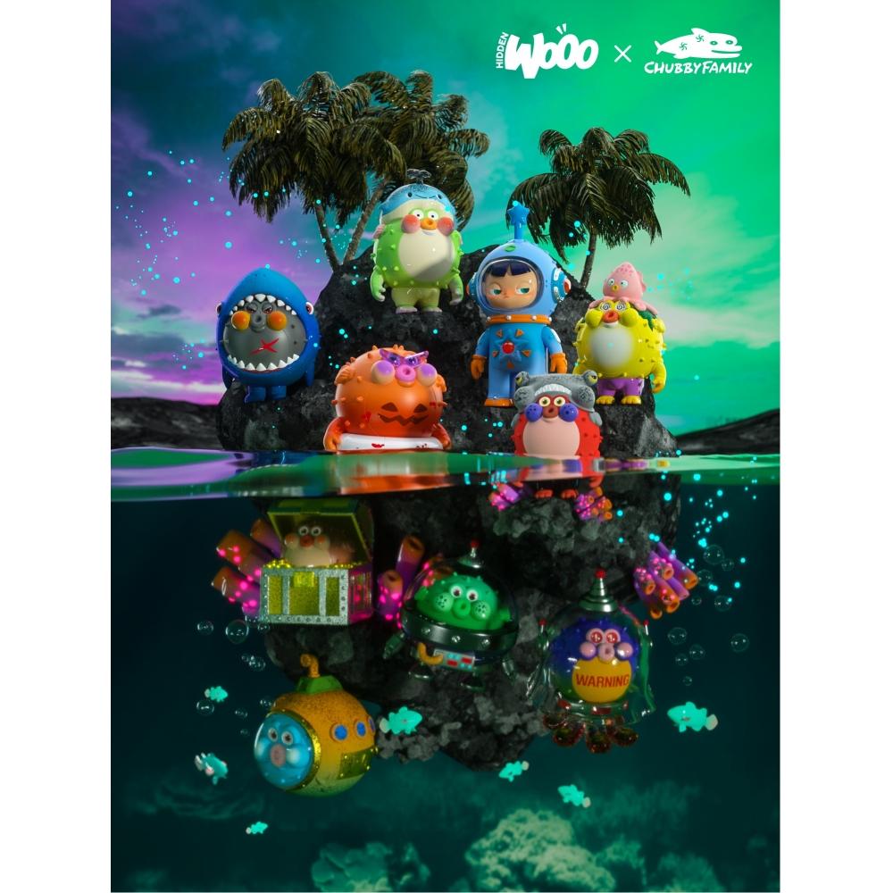 

Null Wooo X Chubbby Family Chubbypopo Ocean Series Origin Ver. 1boX 9pcs