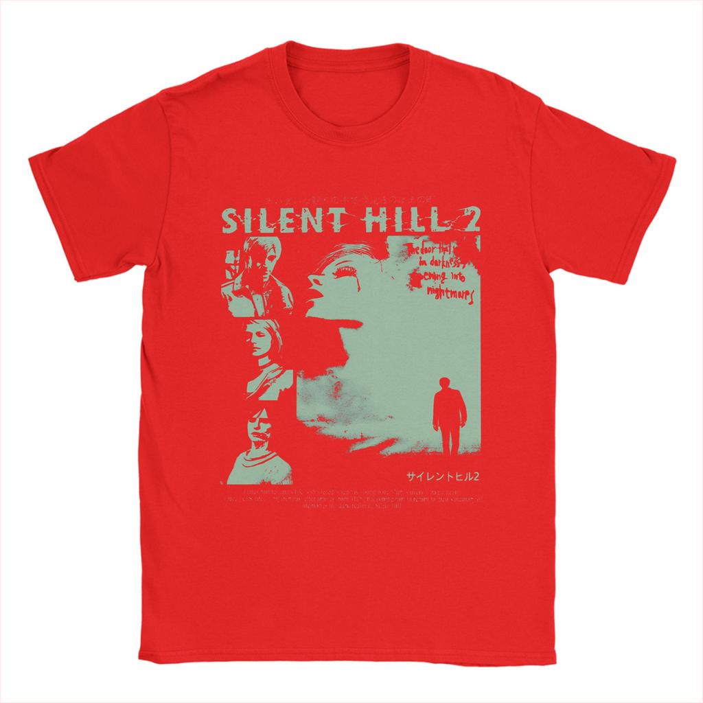Harajuku T Shirt Silent Hill II Sunderland Cotton T Shirts Fashion Tshirt for Unisexs Summer Y2K Classic Short Sleeve Clothing