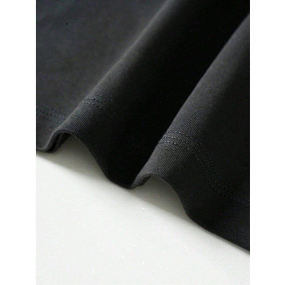 European sizes Men's Summer Casual Round Neck Polyester T-Shirt