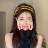 Wide Double Breasted Hairband Simple Hair Band  for Travel and Daily Wear All Matching