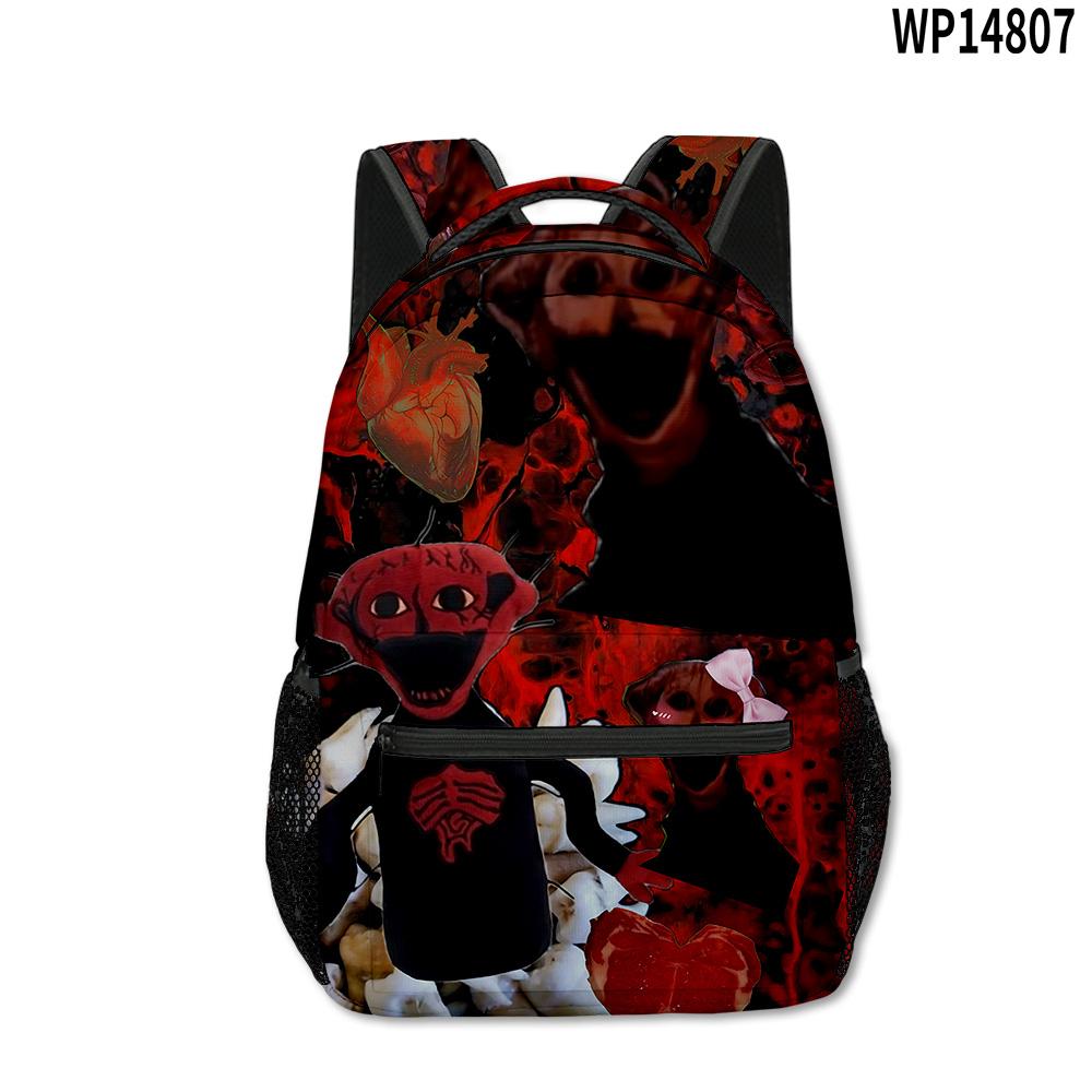 Cartoon Kpop Youthful School Bags Unisex Cook phenomenon Travel Bags 3D Print Oxford Waterproof Notebook Shoulder Backpacks