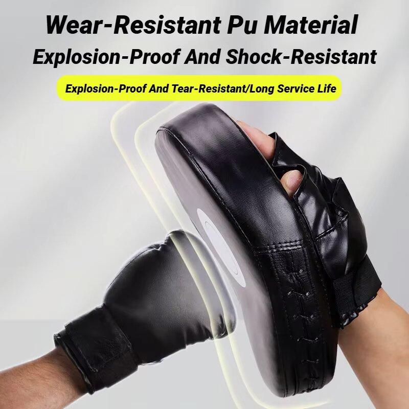 2/1PCS Kick Boxing Gloves Pad Punch Target Bag PU Muay Thai Free Fight Sanda Training Adults Kids Boxing Training Gloves