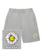 TRIPSHION Daisy Peaceful Logo Sweat Half Pants - Grey