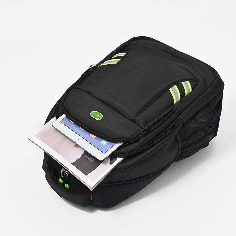 Large Capacity Backpack, Men'S And Women'S Student Computer Bagmulti Pocket Waterproof And Wear-Resistant Commuting Backpack,Chr