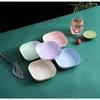 1 Set Food Grade Pp Plastic Serving Plates Easy Clean Multicolor Perfect For Snacks Fruits Desserts Home Daily Use