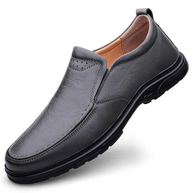 

Модные Новые Легкие Мужские Уличные Лоферы 2024 Горячая Распродажа Мужские Туфли для Вождения из Натуральной Кожи Высокого Качества Мужская Удобная Повседневная Обувь 44 серый