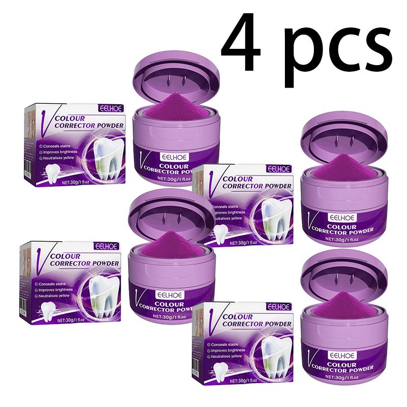 EELHOE V34 Aufhellendes Zahnpulver Reinigt Verfärbungen Frischer Atem Strahlend weiße Zähne Zahnsteinentfernungspulver