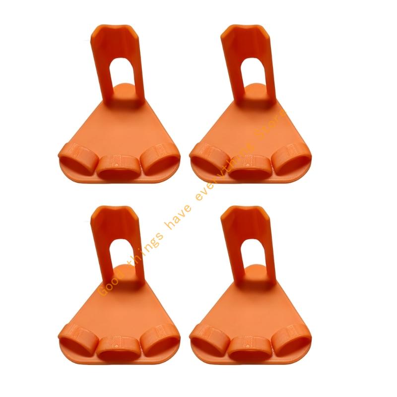 4 Pcs Poultry Leg Injury Splints Highlighting Modifiable Fasteners and Cavities 55KF