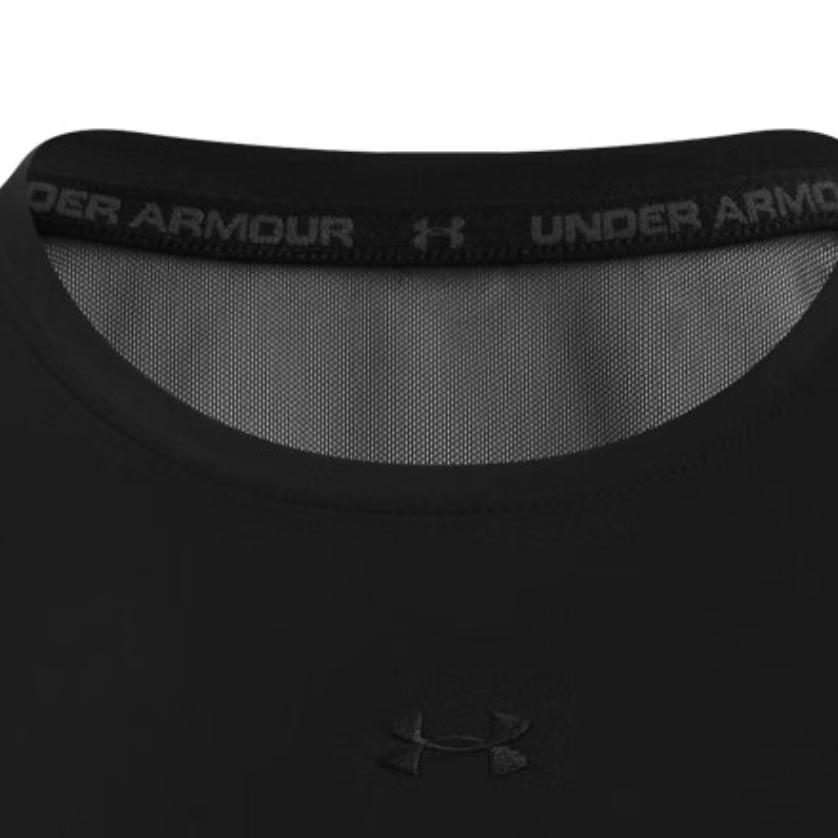 Under Armour Quick-Dry Breathable Loose Fit Round Neck T-Shirt Women Tops 6007556-001