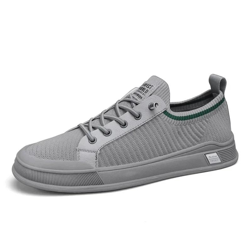 Zapatos para Hombre 2026 Nuevo Malla Transpirable Ligero Delgado Estilo Pie Perezoso Sobre Moda y Tendencia Zapatos Deportivos y de Ocio
