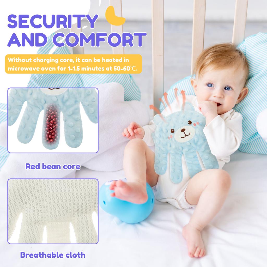 Newborns Sleep Aid Pacify Hand Glove Baby Soothing Hand Pillow Soothing Toy Soothing Hand Baby Sleep Electric Patting Toy