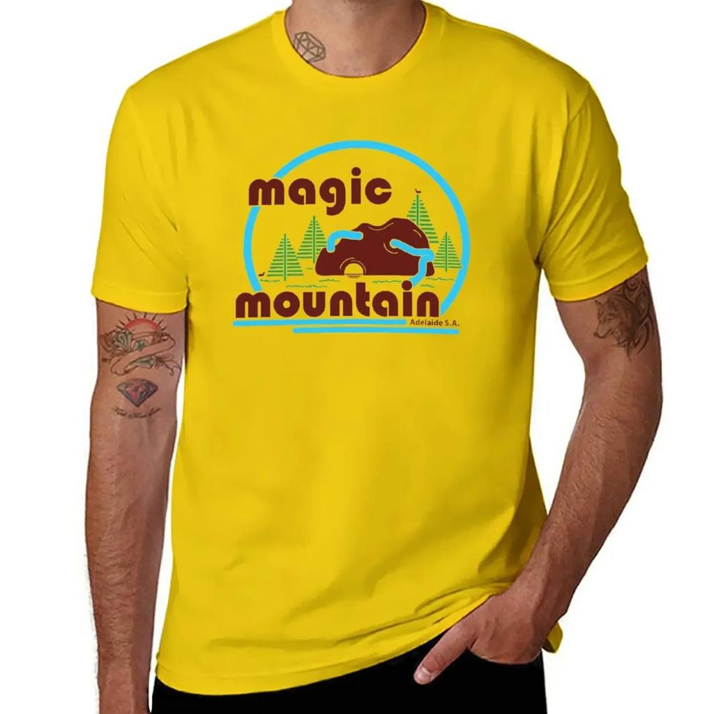 Magic Mountain by Decibel Clothing T-Shirt korean fashion plain quick-drying heavy weight t shirts for men