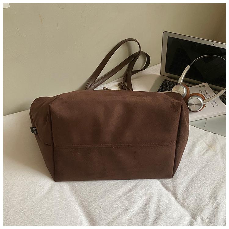 Vintage Shoulder Bag Women's Large Capacity Commuter Tote Bag