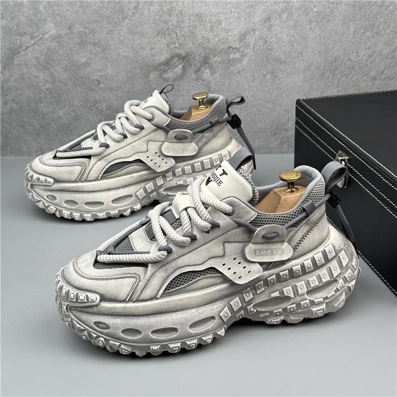Mode Herren Weiß Grau Sneaker Sportlich Lässig Schnürschuhe Herrenschuhe Leichtgewichtige Vulkanisierte Schuhe Walking Zapatillas Hombre Männlich