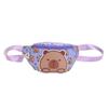 Crossbody Printed Capybara Chest Bag Children Cartoon Outdoor Leisure Waist Pack