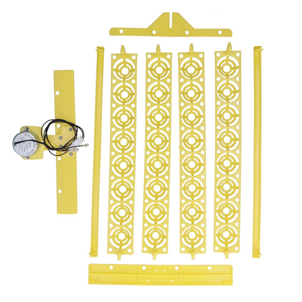 Automatic Egg Turner Convenient 32 Eggs Plastic Tray Turning Hatcher for Chicken Goose12V