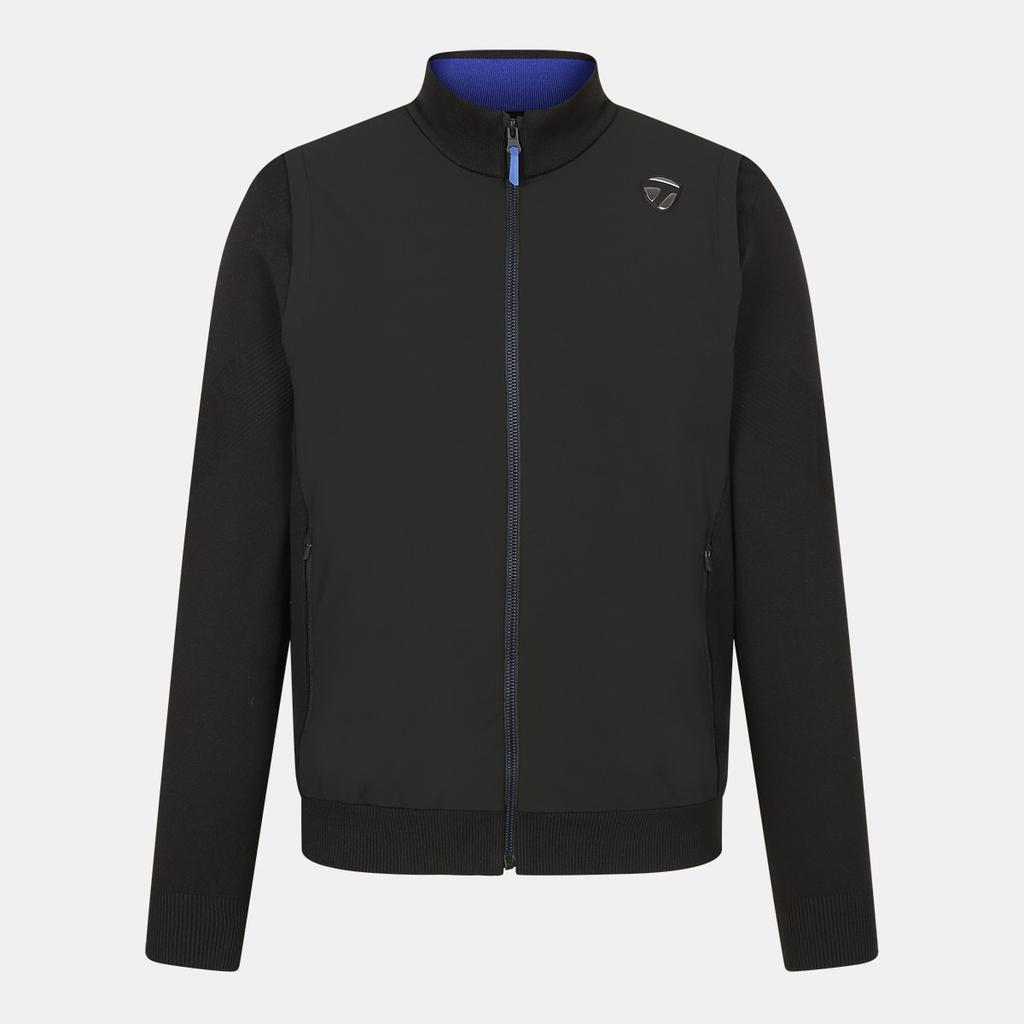 Taylormade Apparel 26Ss Men'S Woven Hybrid Zip-Up Knit Cardigan T8031S61121-199