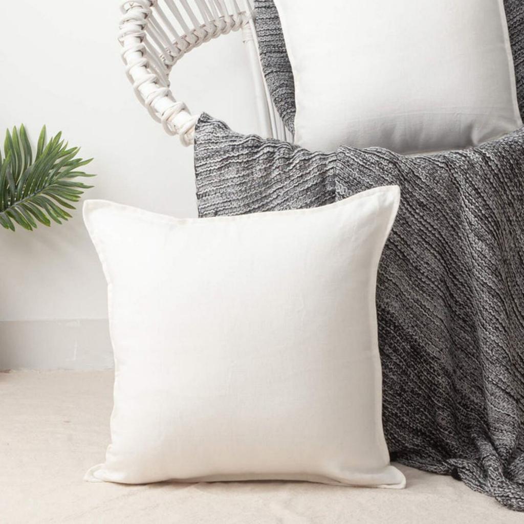 Linen Pillow Covers Throw Pillow Covers  Soft  Couch Christmas Pillowcases Modern Home Decors For Sofa Cushion Living Room Bed