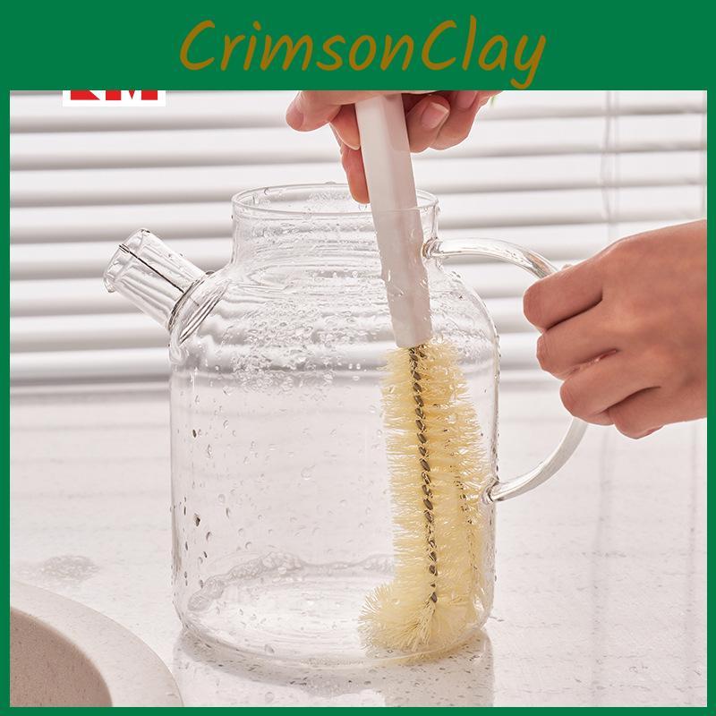 Cup Japanese Inspired Brush With Plastic Handle For Kitchen And Cleaning Home