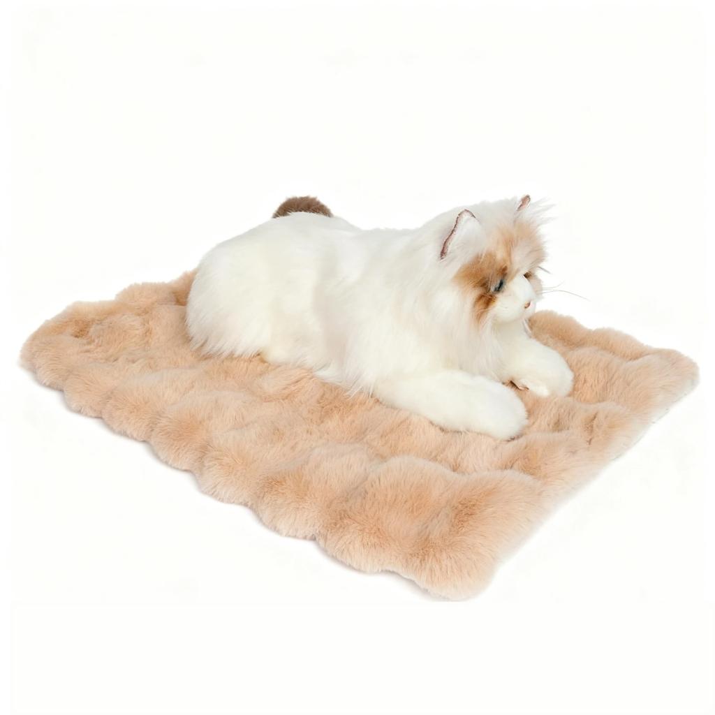 Fluffy and Soft All Season Universal Pet Blanket Washable and Easy To Clean Cat Sleeping Pad Winter Thick and Warm Dog Blanket