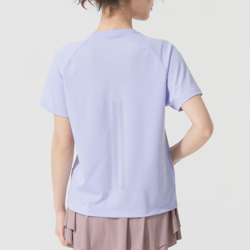 New Adidas T Shirts Women's Purple JE6201