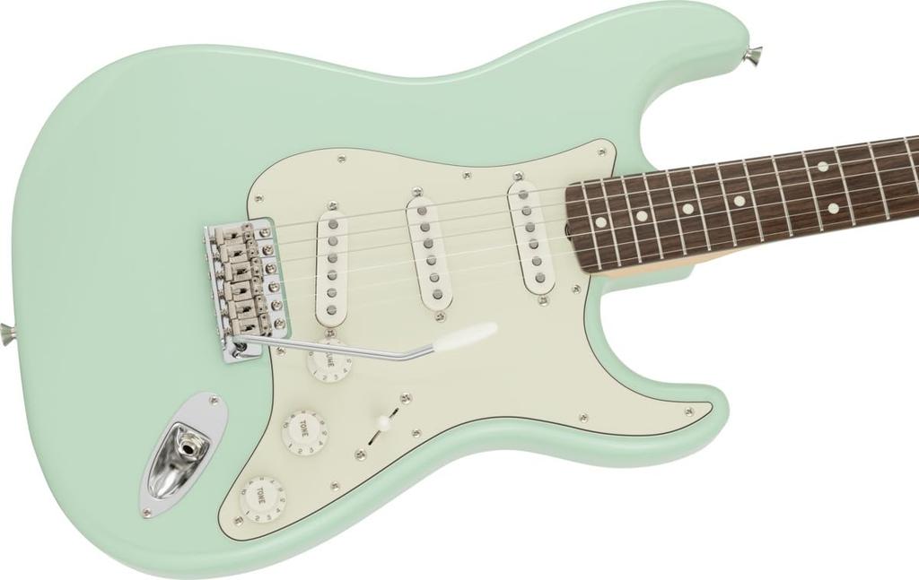 Fender /Fabriquée au Japon Traditionnelle Années 60 Stratocaster Touche Palissandre Vert Surf