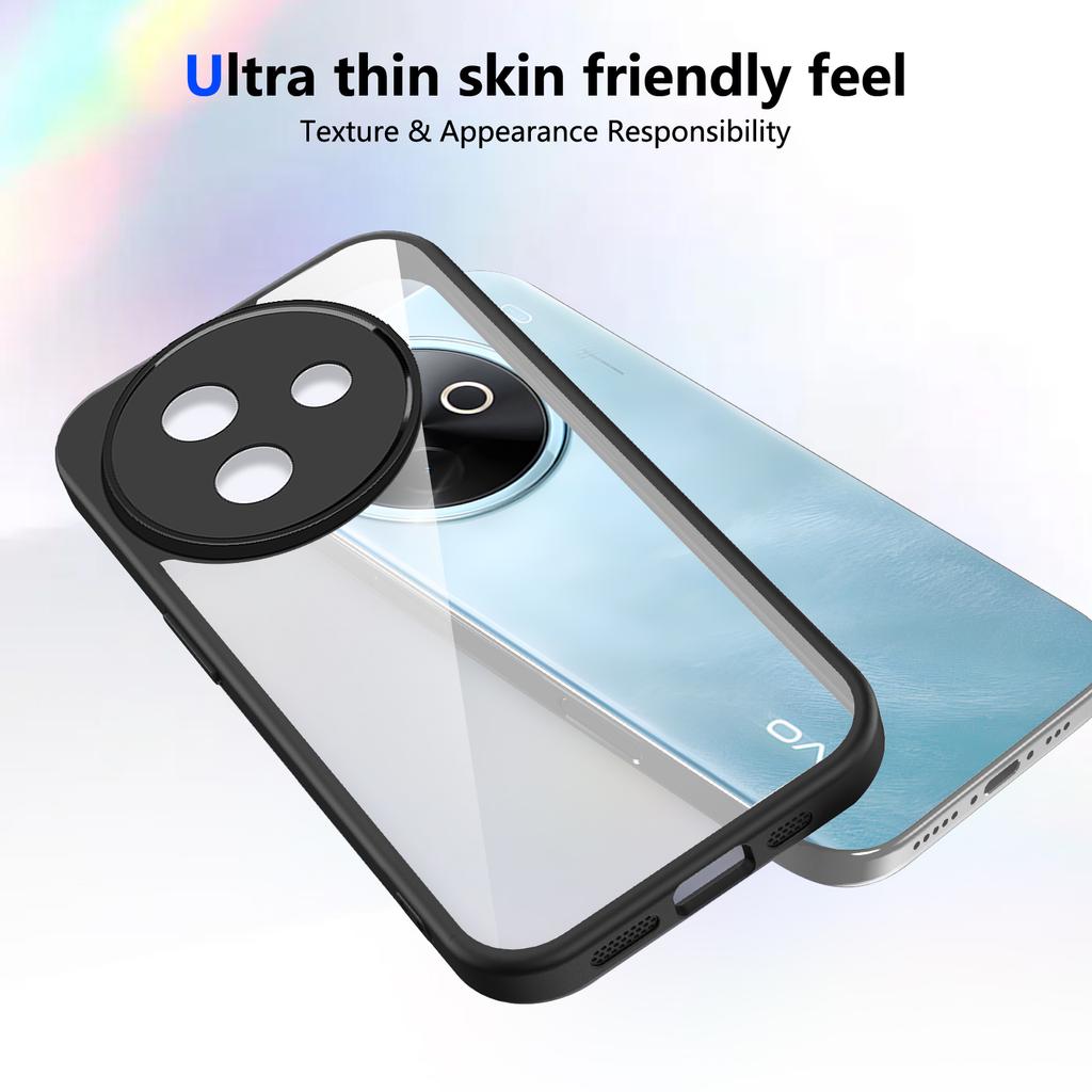 For Vivo Y39 5G Case vivo Y39 5G Phone Case Vivo Y39 5G Cover vivo Y39 Air Cushion Silicon Bumper Clear Matte Back Cover Hard