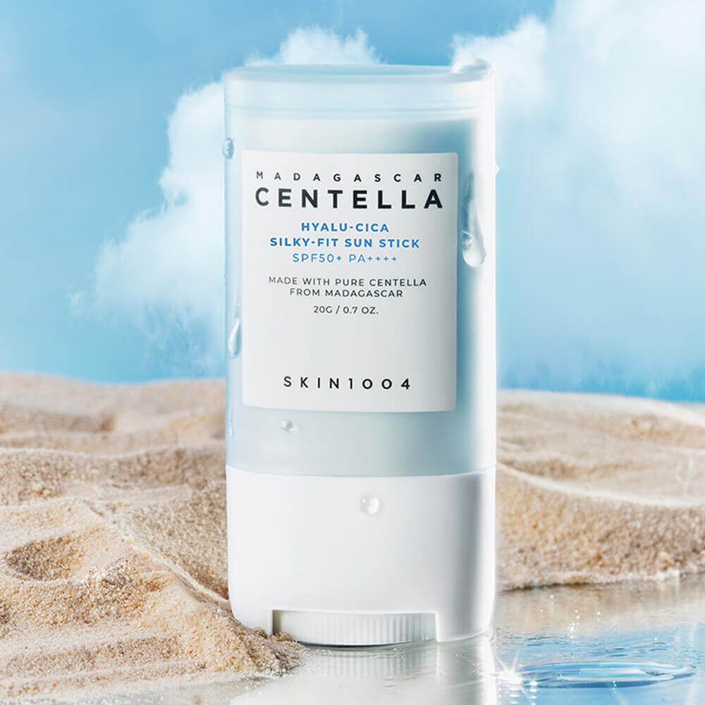 Skin1004 Madagascar Centella Hyalu-Cica Silky-Fit Sun Stick SPF50 20g / Moisturizing, Korean Cosmetics, Kbeauty