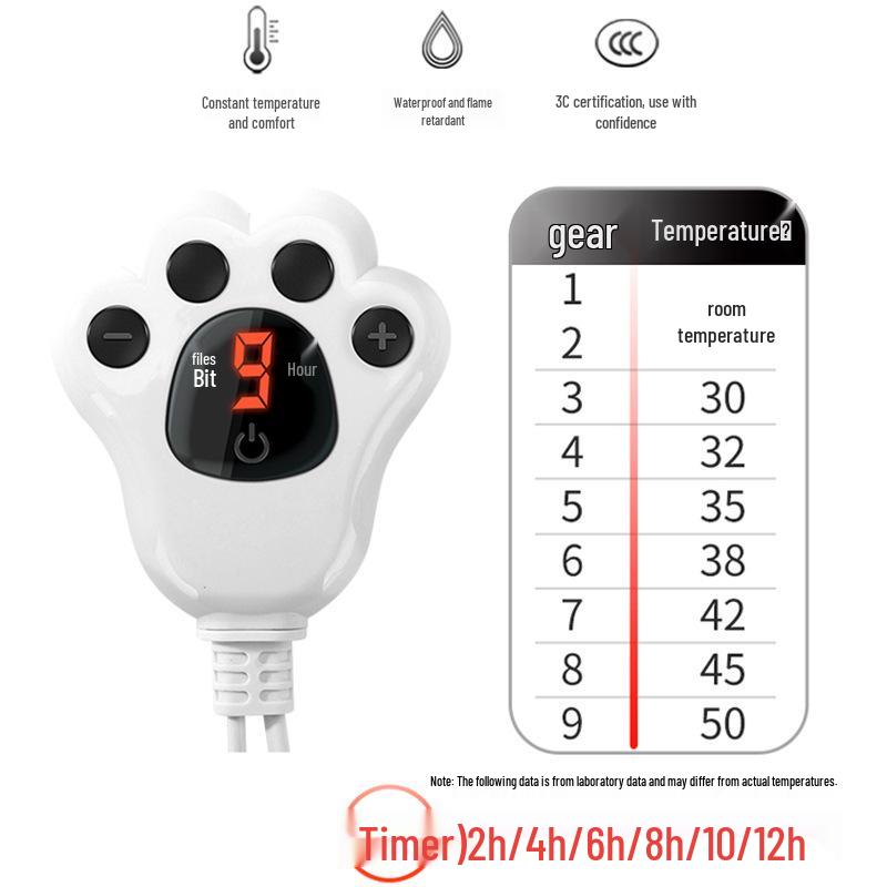 Waterproof Electric Heating Pad for Cats and Dogs