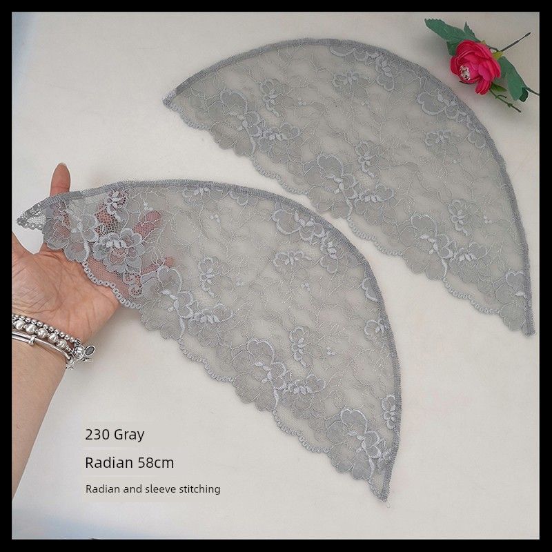 

Руки Скрывающие Безрукавные Бретели Полуфабричные Рукава Накладной Рукав Кружевная Вставка Накидка Нарукавники Женские Кружевные Черные Декоративные Рукава Gray L