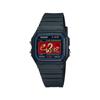 Casio Tilpasset ur modificeret serie stjernetegn elektronisk urværk resinrem samme stil til mænd og kvinder rød skive F-91W-1