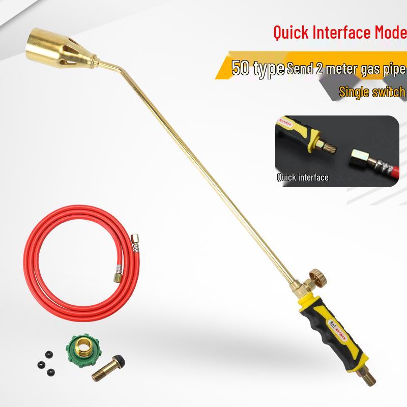 Portable Gas Blowtorch for Welding and Singeing Pig Hair