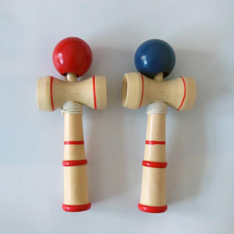 Small Wooden Toys, Classical Traditional Toys, Jade Sword Balls, Popular Japanese Indoor And Outdoor Adult Fun Balance Toys