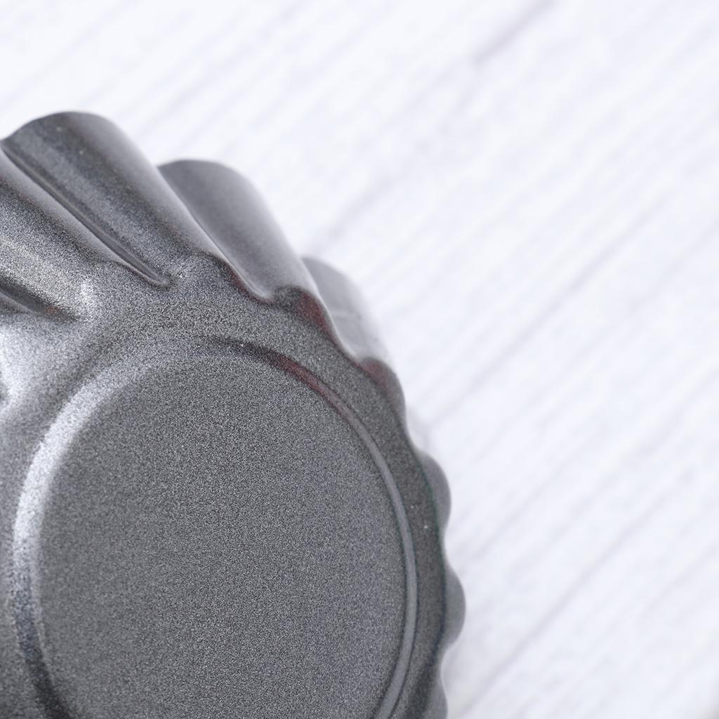 12 Pcs Antihaft-Tarte Pfannen Blume Muffin Cup Mold Kuchen Pie Carbon Stahl Töpfe Käsekuchen