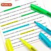 Shuttle Art Highlighter 10 Chisel Large Ideal for Diary and Pens, Colors, 30-Pack. Water-based, Tip, Quick-Drying, Bleed-Resistant, Capacity.