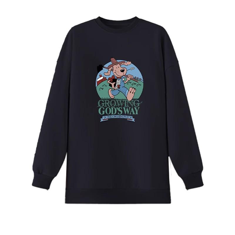 Umstandsmode 2025 Herbst/Winter Fashion Bauchbedeckendes Sweatshirt & Jeans Zweiteiler