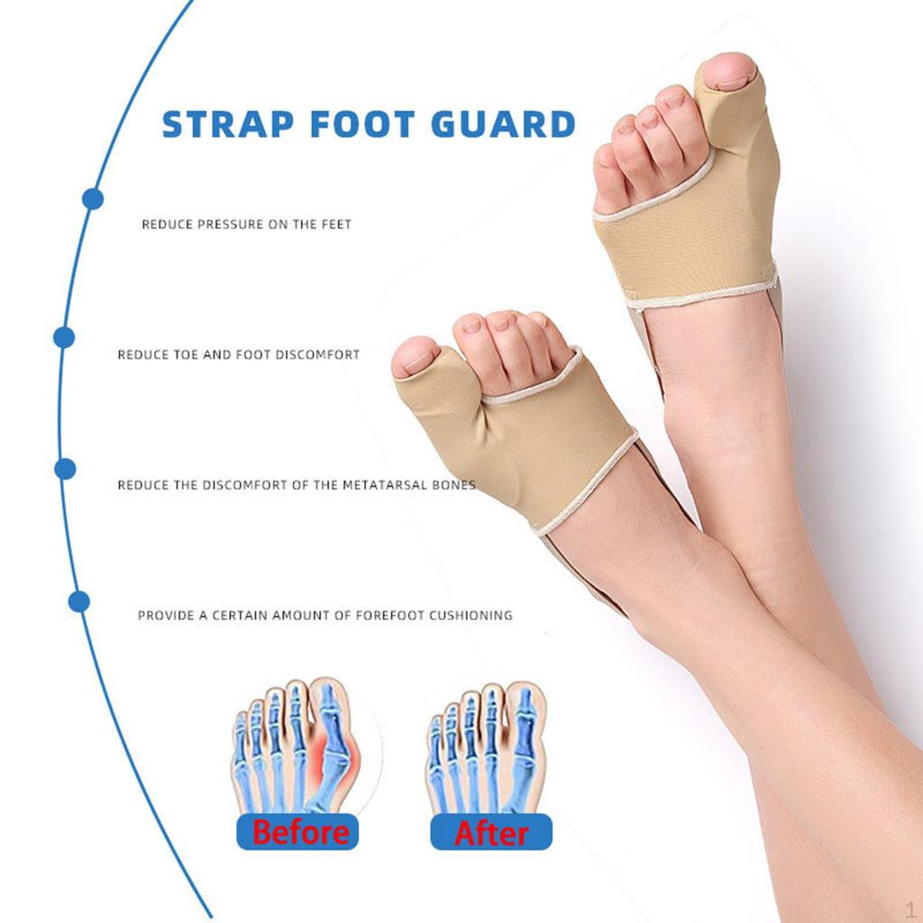 2 Pieces Toe Splint Corrector Protector Easy To Clean