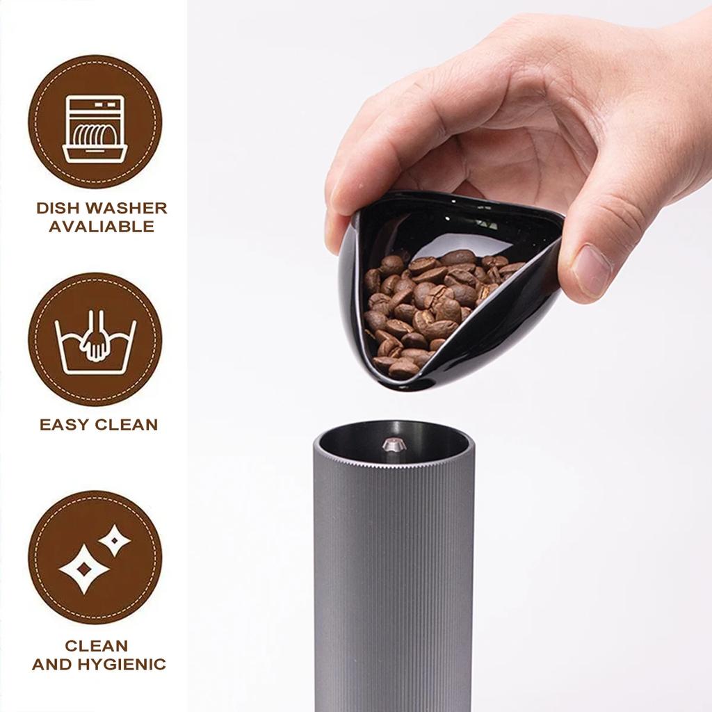 Hot 180ML Wood Handle Glass Espresso Measuring Cup Coffee Extraction Cup with Scale High Temperature Resistance Milk Jug Measure