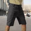 Men's  Ripstop Utility  Cargo Shorts - Multi-Pocket, Abrasion-Resistant, Breathable - Hiking, Camping, Construction