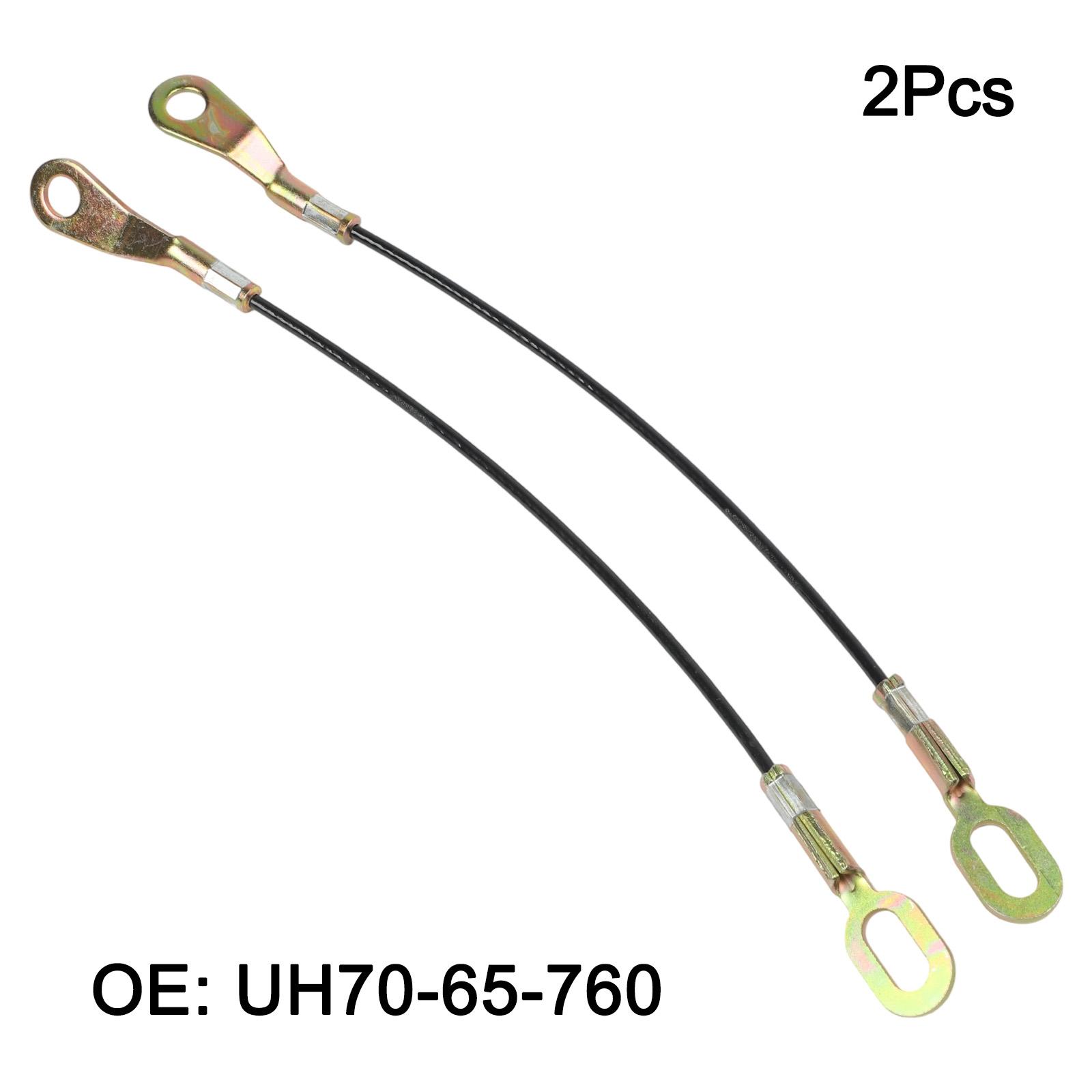 Set of 2 Tailgate Support Strap Cables UH7065760 Compatible with For Ford and For Mazda 2011 2019 Pickup Trucks China Mainland