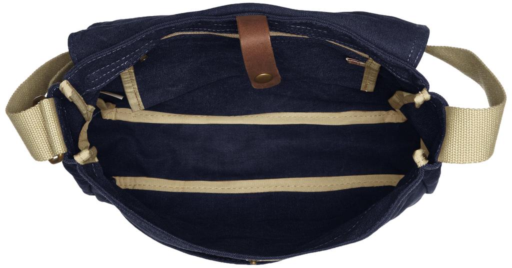 Canvas Shoulder Bag FLAP SHOULDER Series A4 Compatible New Color 3X57 Navy [Hampukobou]