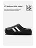 2025 Waterproof Cotton Slippers: Thick-Soled, Non-Slip Indoor/Outdoor Warm Shoes for Men & Women