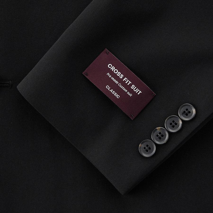 Stco Tech-Poly Four-Way Stretch Essential Suit Jacket Black (Classic Fit)_Ssjvz51Csb