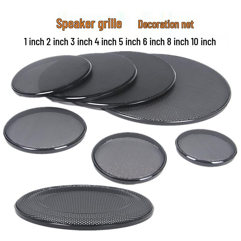 Speaker Grille Decorative Ring & Subwoofer Cover (1"-10") - Holeless Protective Design