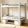 Double Layer Iron Bunk Bed for Student or Employee Dormitory