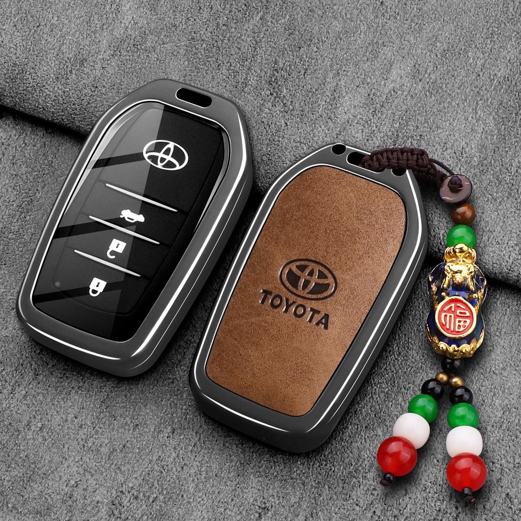 Toyota Corolla Car Remote Control Shell Keycase Pioneer Edition Dual Engine 24/25 Elite Metal Buckle Male