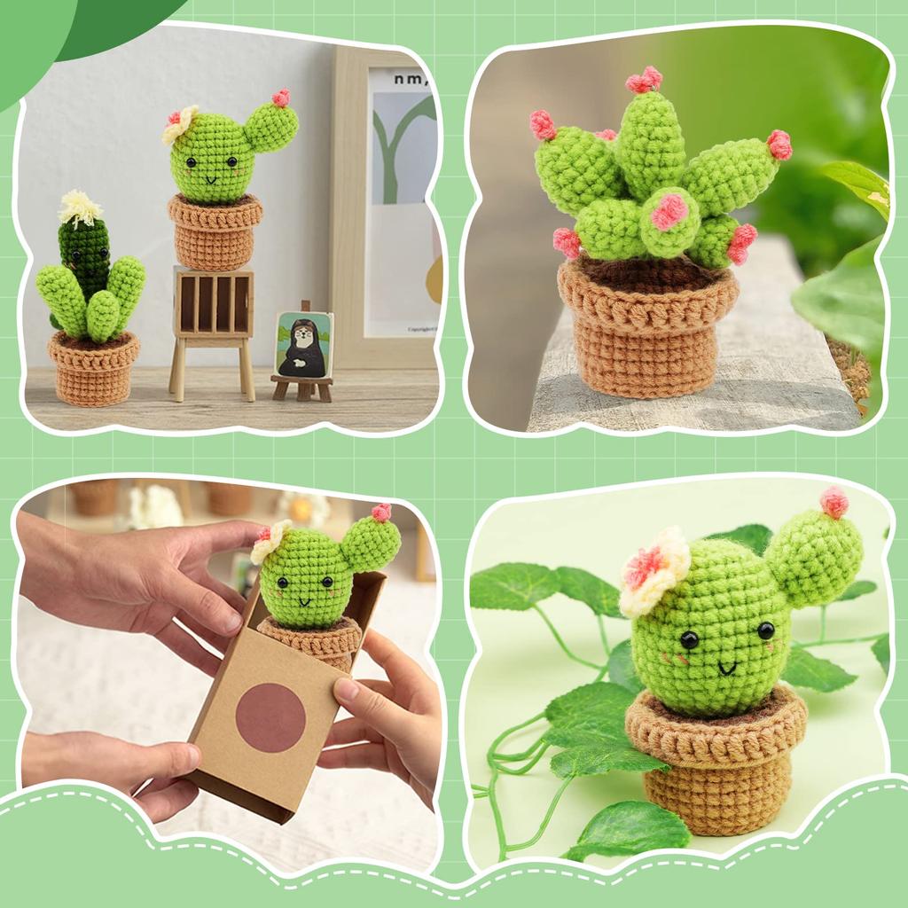 Crochet Starter Kit Crochet Kit for Beginners Beginner Crochet Kit for Adults with Crochet Hooks Yarn Polyester Fiber Stitch Markers Plastic E