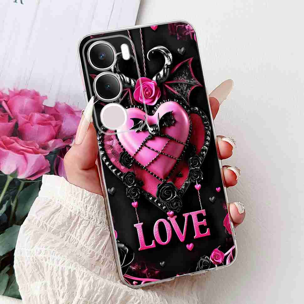 For Vivo Y19s V2419 Case Luxury Painted Cover Soft Silicone Casing For Vivo Y 19s Y19s Y 29 Y29 5G Back Cover Bumper