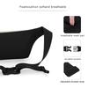 HAWEE Waist Stylish Waist Bag for Men and Waterproof Perfect for Running Pouch, Bag/Shoulder Women, 2-Way Polyester, Travel, Work, Hiking, Walking,