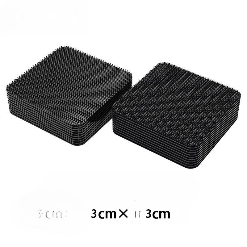 

Наклейки для крепления автомобильных ковриков Универсальные самоклеящиеся застежки Автомобильные коврики Зажимы для липкой ленты для 10pcs черный оливковый